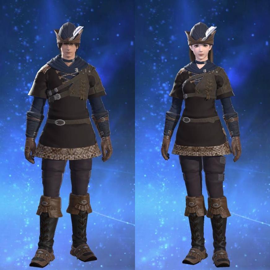 Woolen Tunic's gearset image.