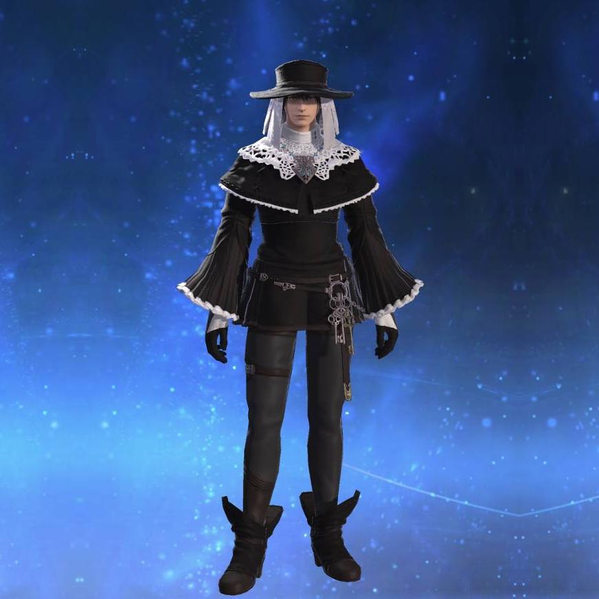 Heirloom Tunic of Casting's gearset image male.