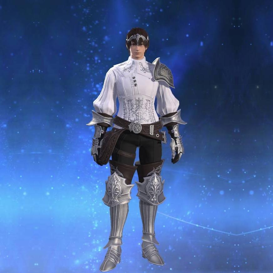 Heirloom Jacket of Fending's gearset image male.