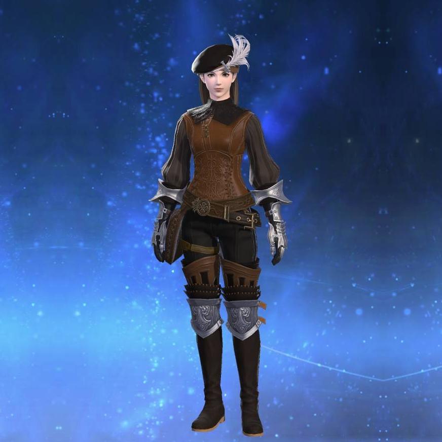 Heirloom Jacket of Aiming's gearset image female.