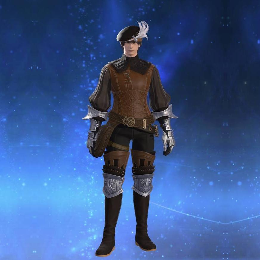 Heirloom Jacket of Aiming's gearset image male.