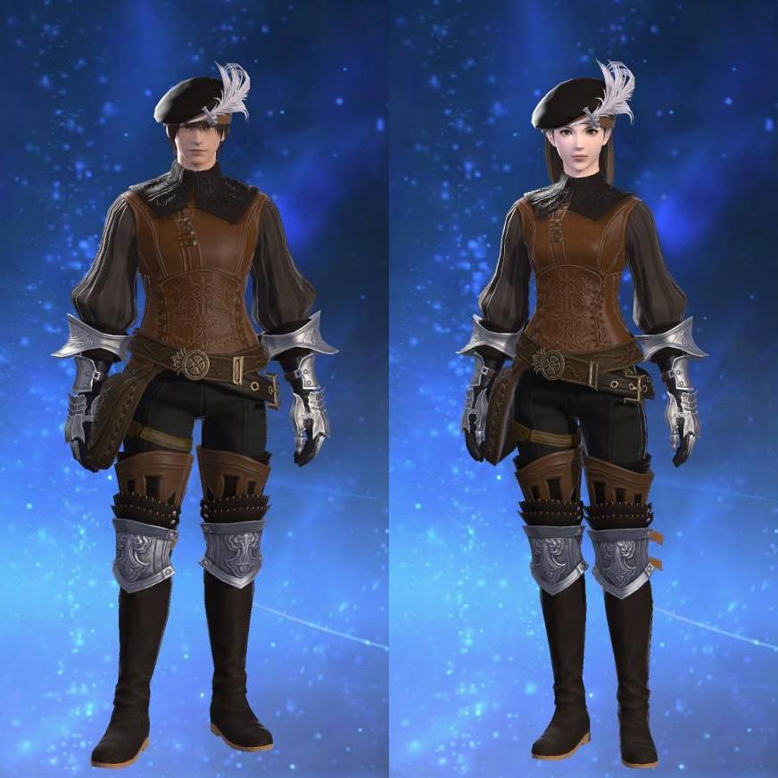 Heirloom Jacket of Aiming's gearset image.
