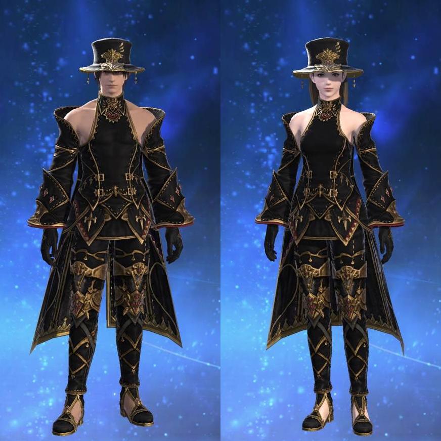 エクサーク・キャスターアタイアRE's gearset image.