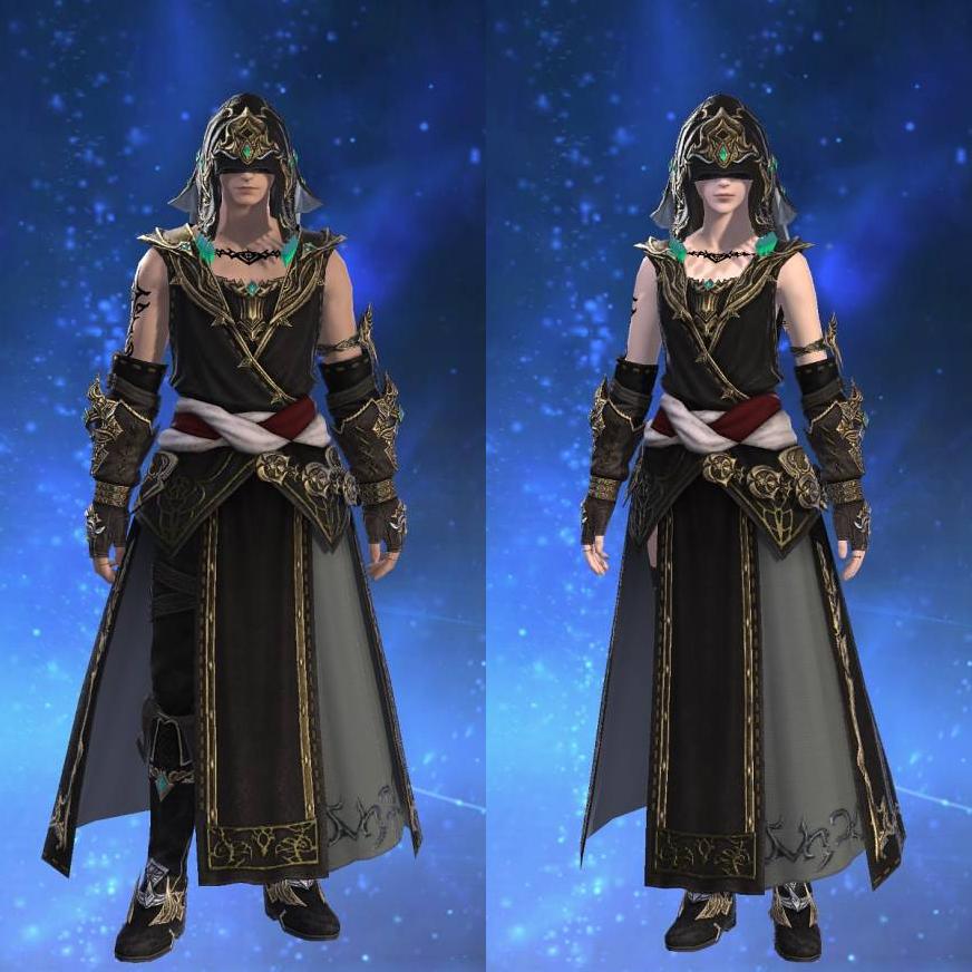 エクサーク・ストライカーアタイアRE's gearset image.