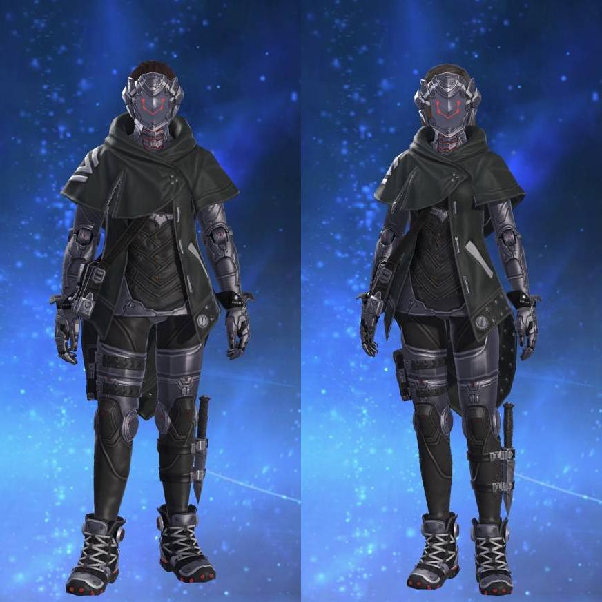 エクスアラガン・キャスターアタイア's gearset image.