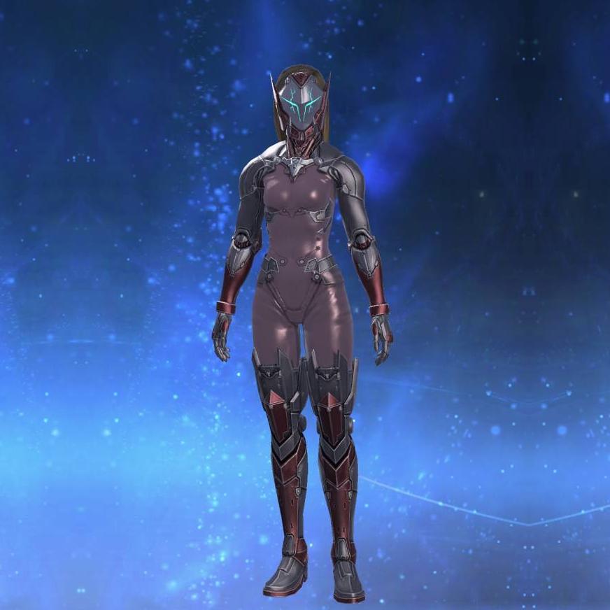 エクスアラガン・スカウトアタイア's gearset image female.