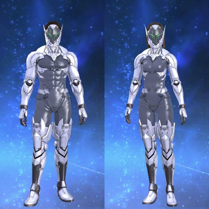 エクスアラガン・ストライカーアタイア's gearset image.