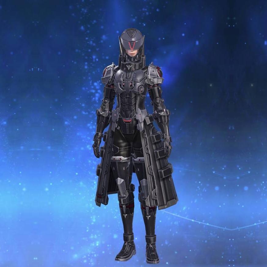 エクスアラガン・ディフェンダーアタイア's gearset image female.
