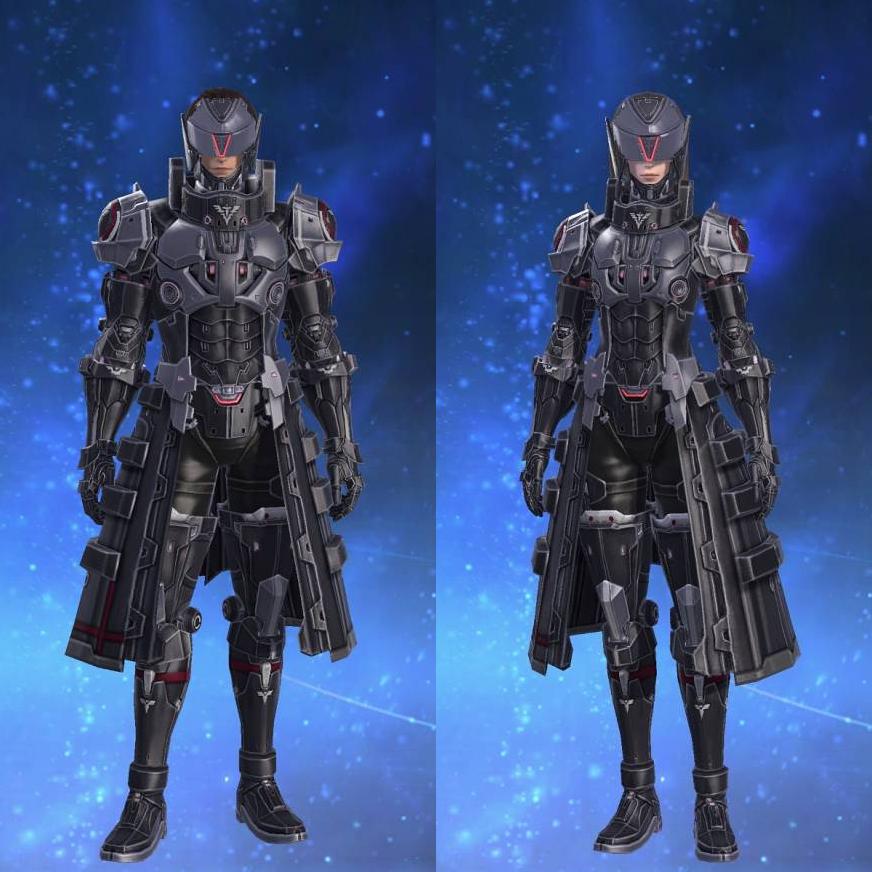 エクスアラガン・ディフェンダーアタイア's gearset image.