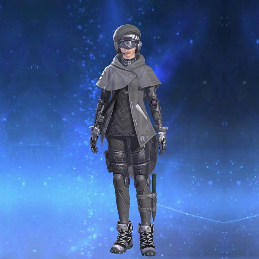 エクスアラガン・ヒーラーアタイア's gearset image female.
