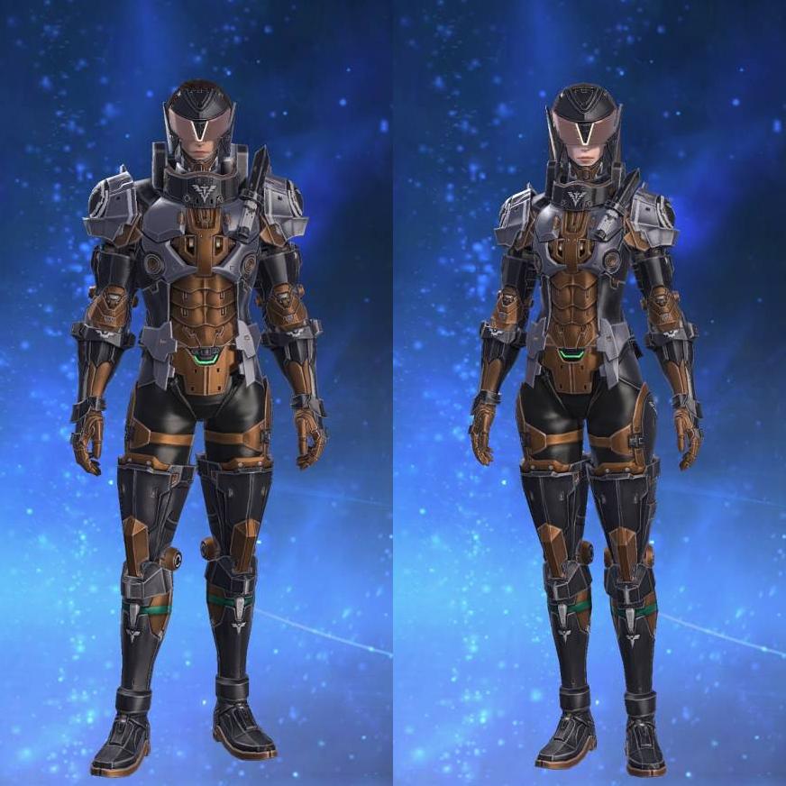 エクスアラガン・レンジャーアタイア's gearset image.