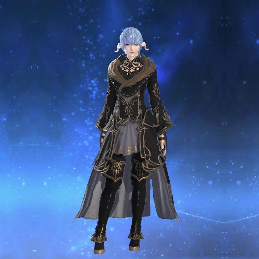 Edengrace Jacket of Casting's gearset image female model.