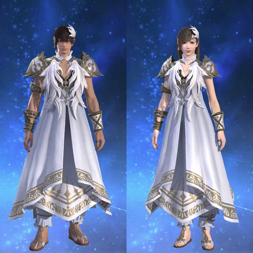 Edengrace Robe of Healing's gearset image.