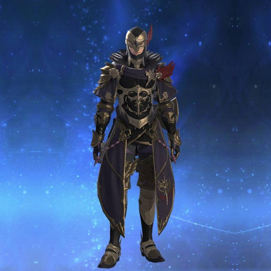 Edengrace Mail of Aiming's gearset image male.