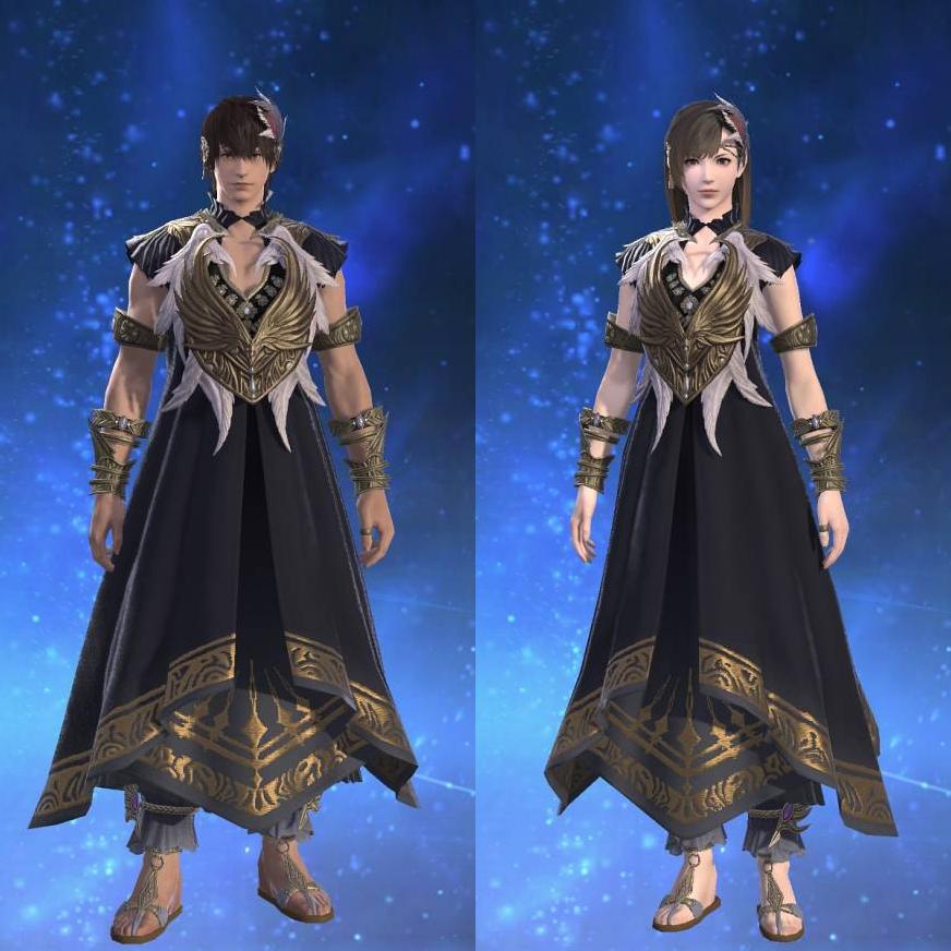 Edengate Robe of Striking's gearset image.