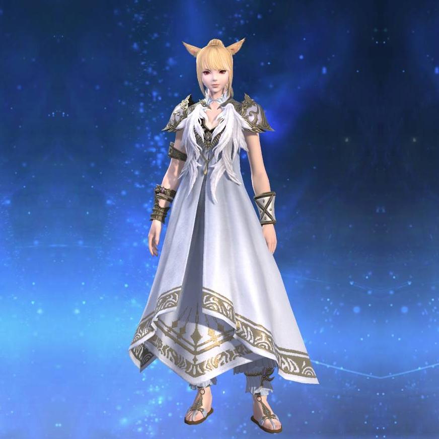 エデンゲート・ヒーラーアタイア's gearset image female model.
