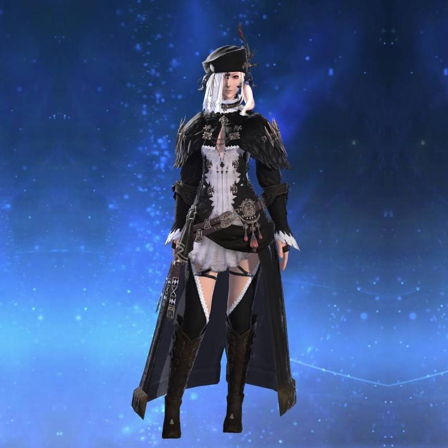 Edenchoir Tunic of Casting's gearset image female model.