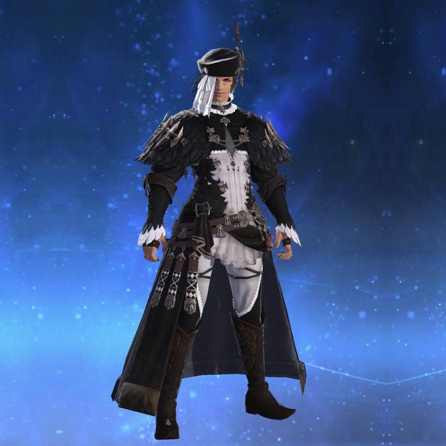 Edenchoir Tunic of Casting's gearset image male model.