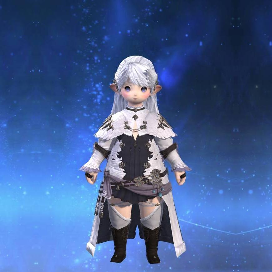 Edenchoir Tunic of Healing's gearset image female model.