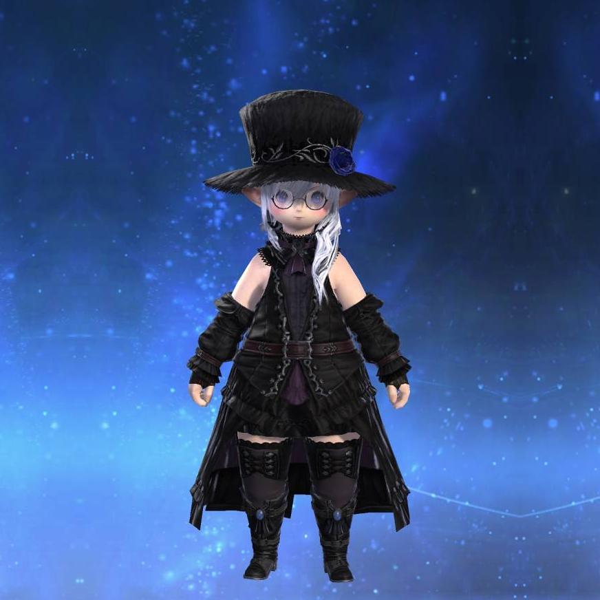 Edenmorn Gown of Casting's gearset image female model.