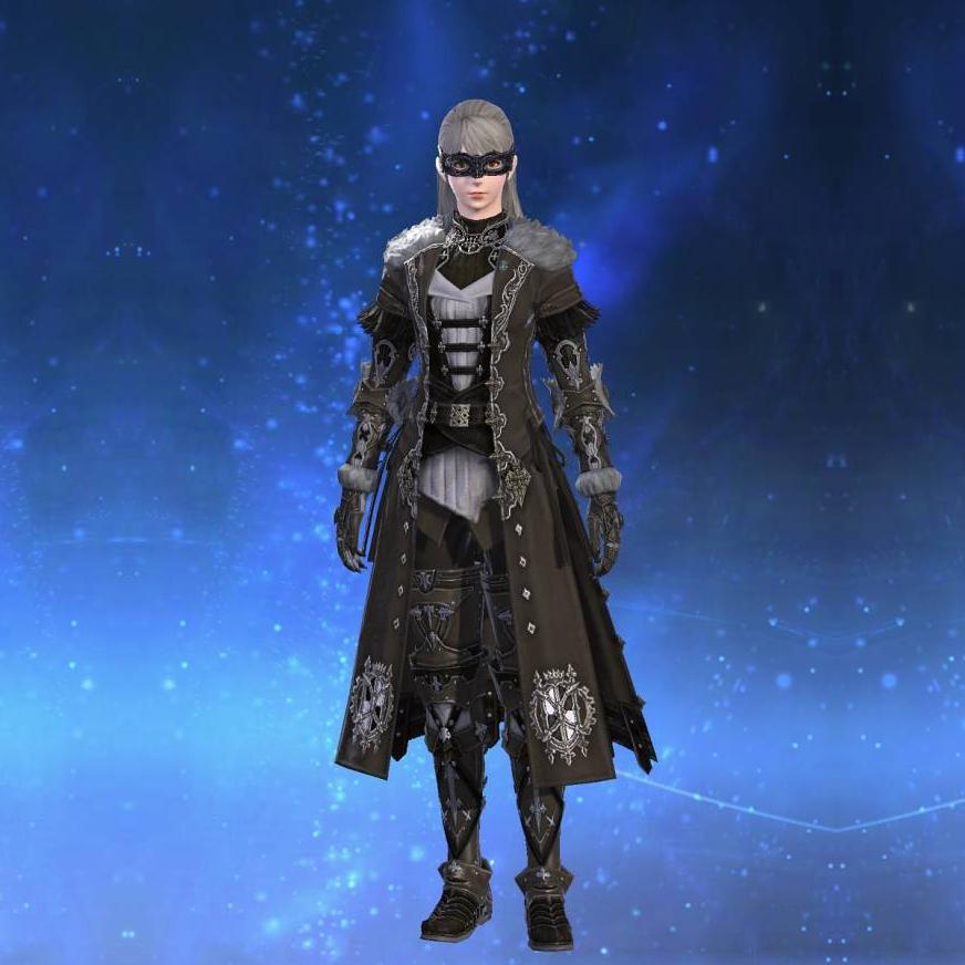Edenmorn Coat of Maiming's gearset image female model.