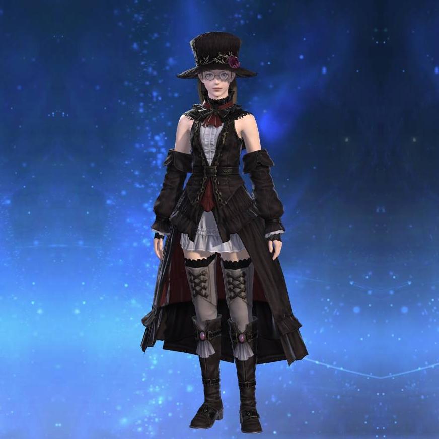 Edenmorn Gown of Healing's gearset image female.