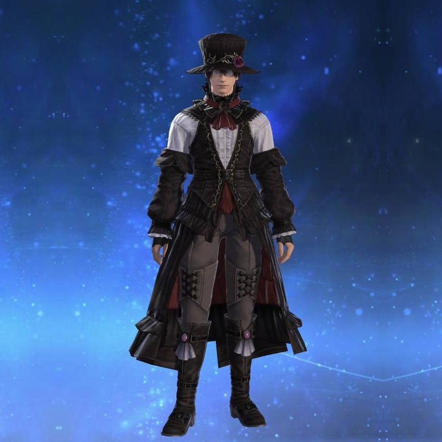 Edenmorn Gown of Healing's gearset image male.
