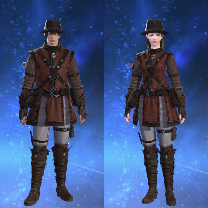 Aesthete's Doublet of Gathering's gearset image.