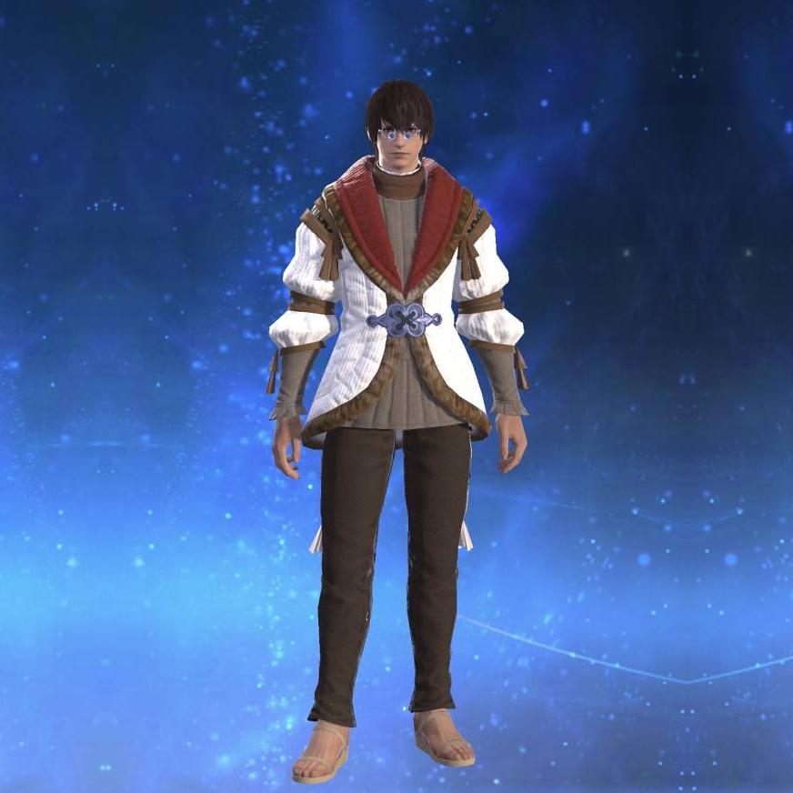 Altered Woolen Gown's gearset image male.