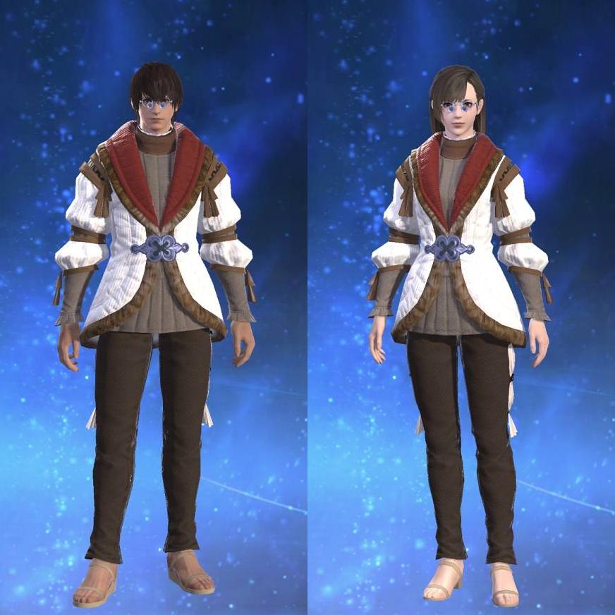 Altered Woolen Gown's gearset image.