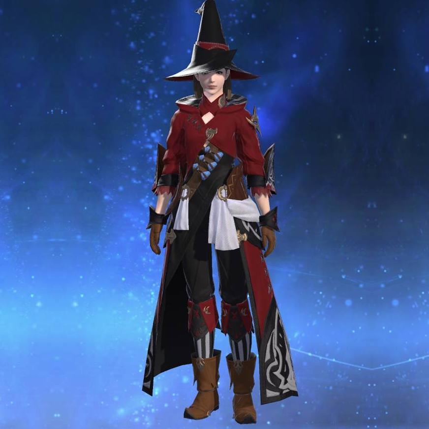 Altered Felt Robe's gearset image female.