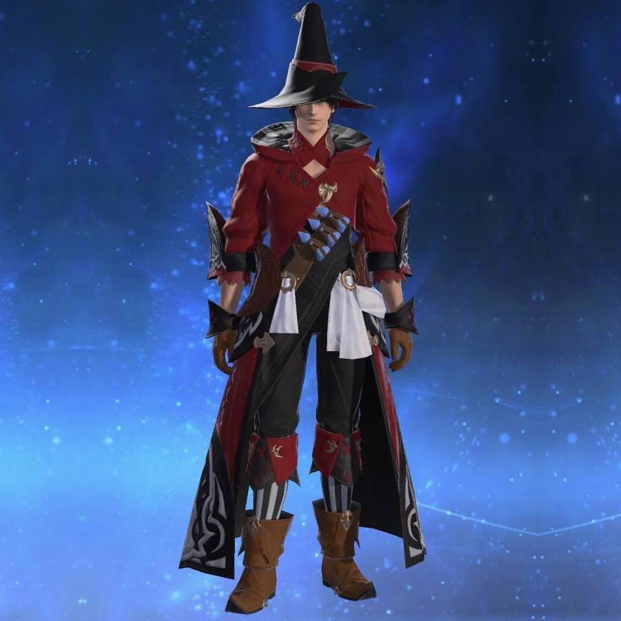Altered Felt Robe's gearset image male.