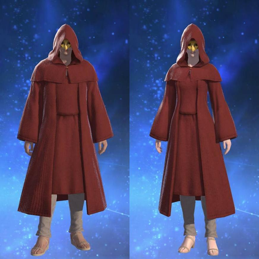 Altered Linen Cowl's gearset image.
