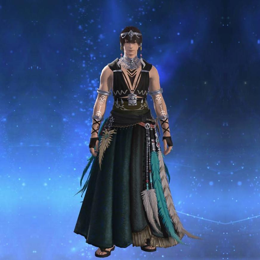 キタンナ・キャスターアタイア's gearset image male.