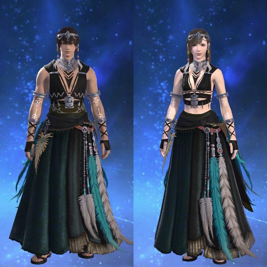 キタンナ・キャスターアタイア's gearset image.