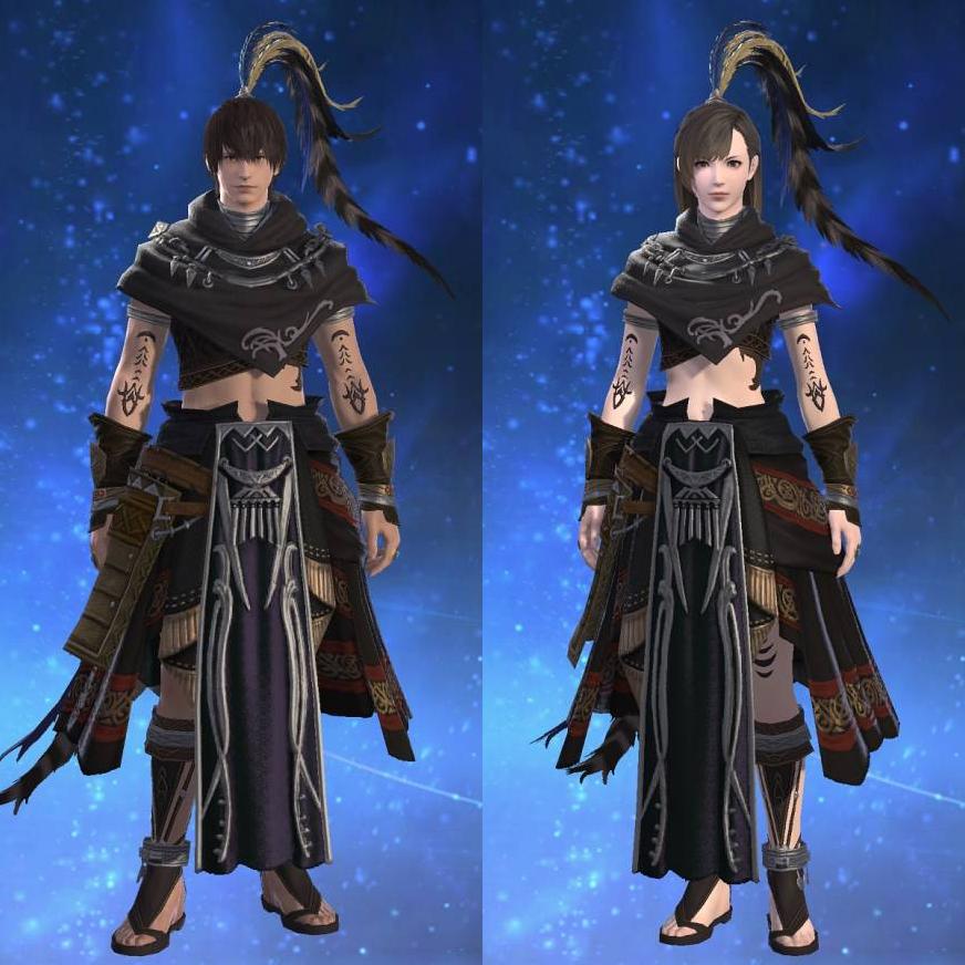 キタンナ・スカウトアタイア's gearset image.