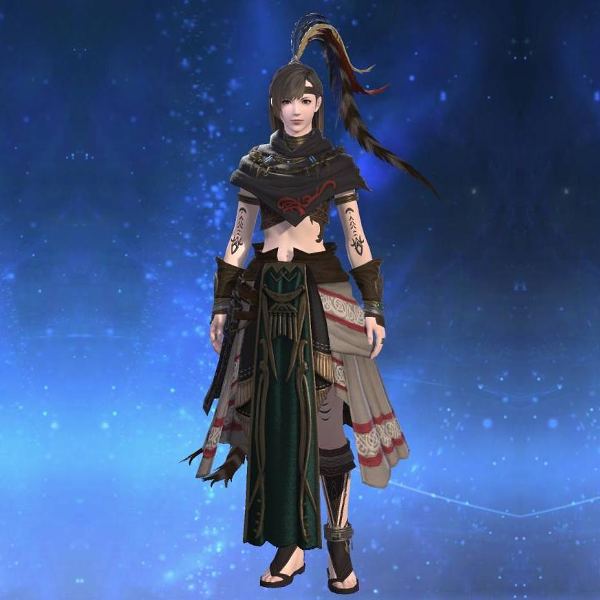 キタンナ・ストライカーアタイア's gearset image female.