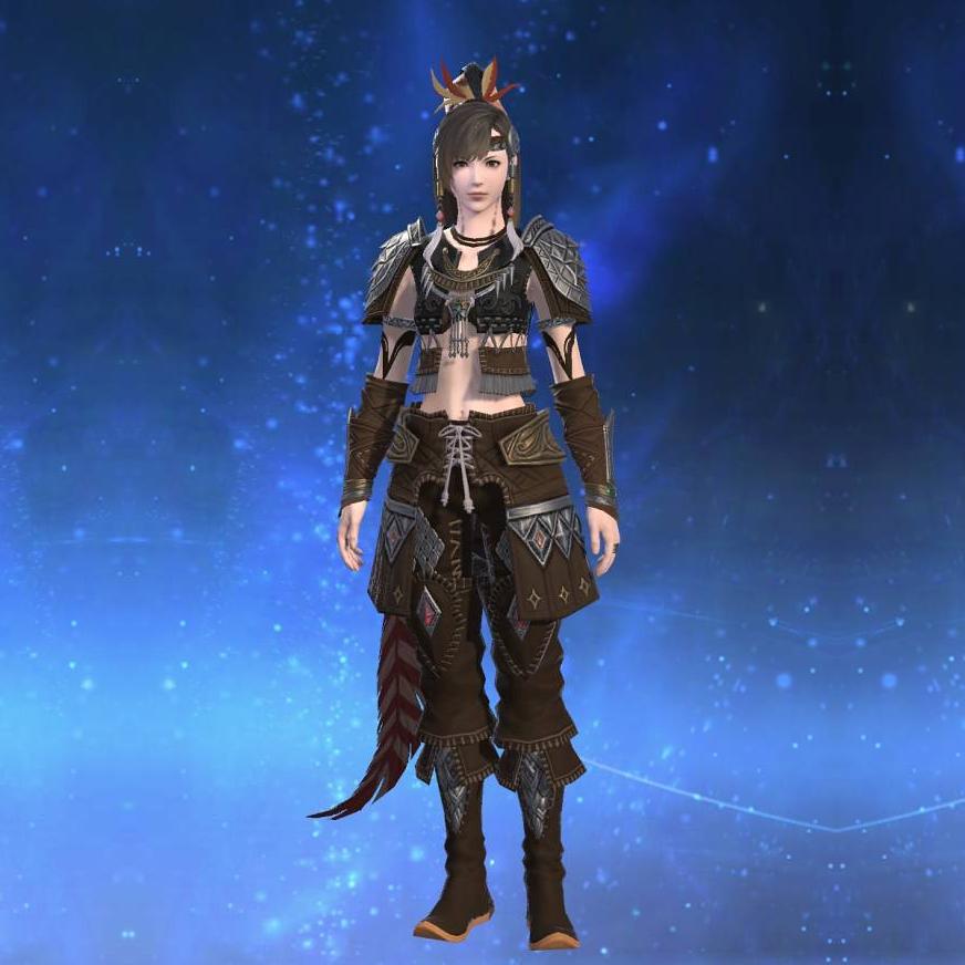 キタンナ・ディフェンダーアタイア's gearset image female.