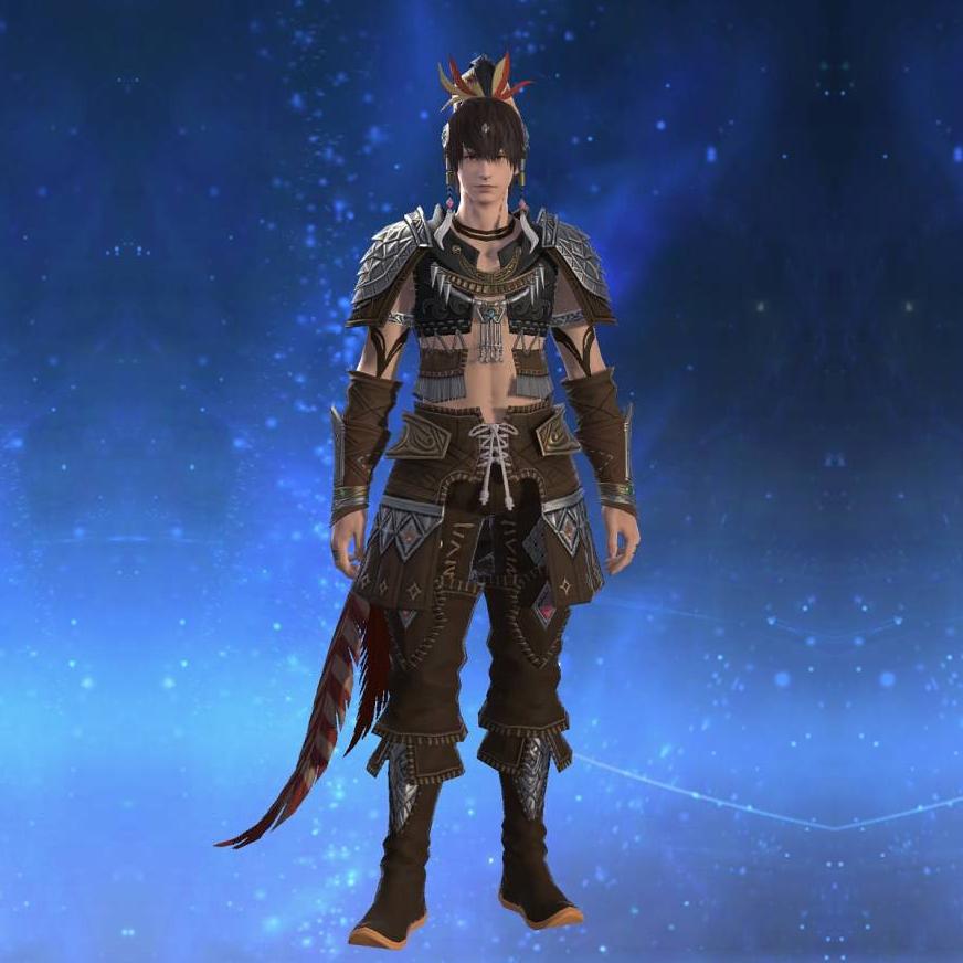 キタンナ・ディフェンダーアタイア's gearset image male.