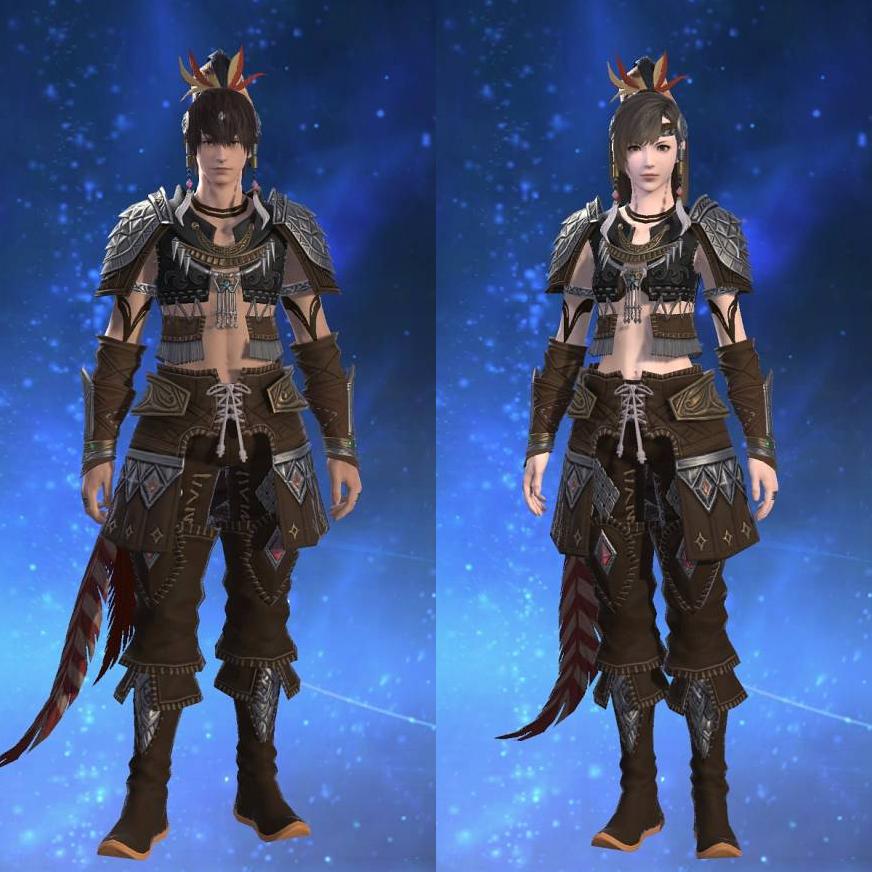 キタンナ・ディフェンダーアタイア's gearset image.
