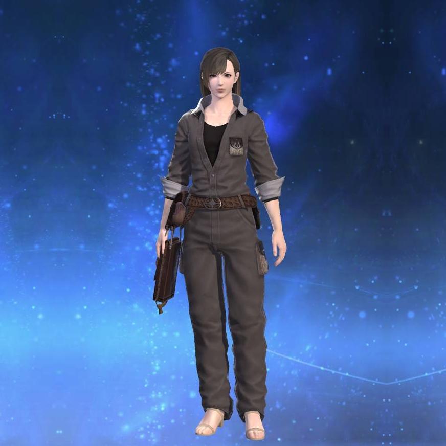 Craftsman's Coverall Top's gearset image female.
