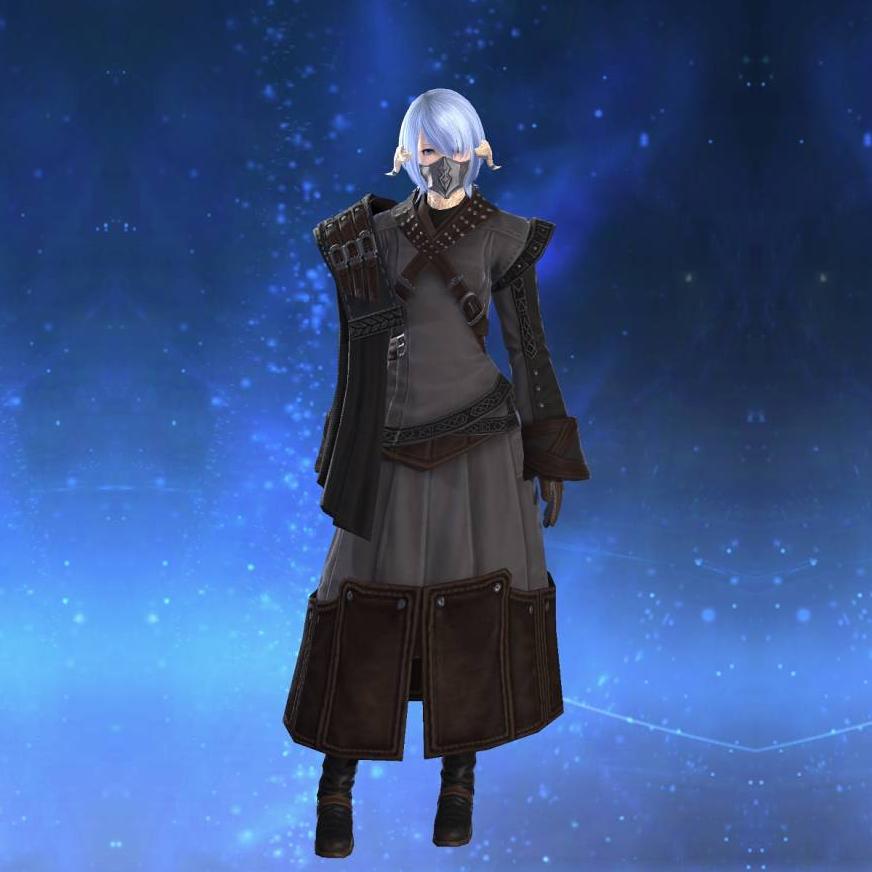 クリスタリウム・キャスターアタイアRE's gearset image female model.