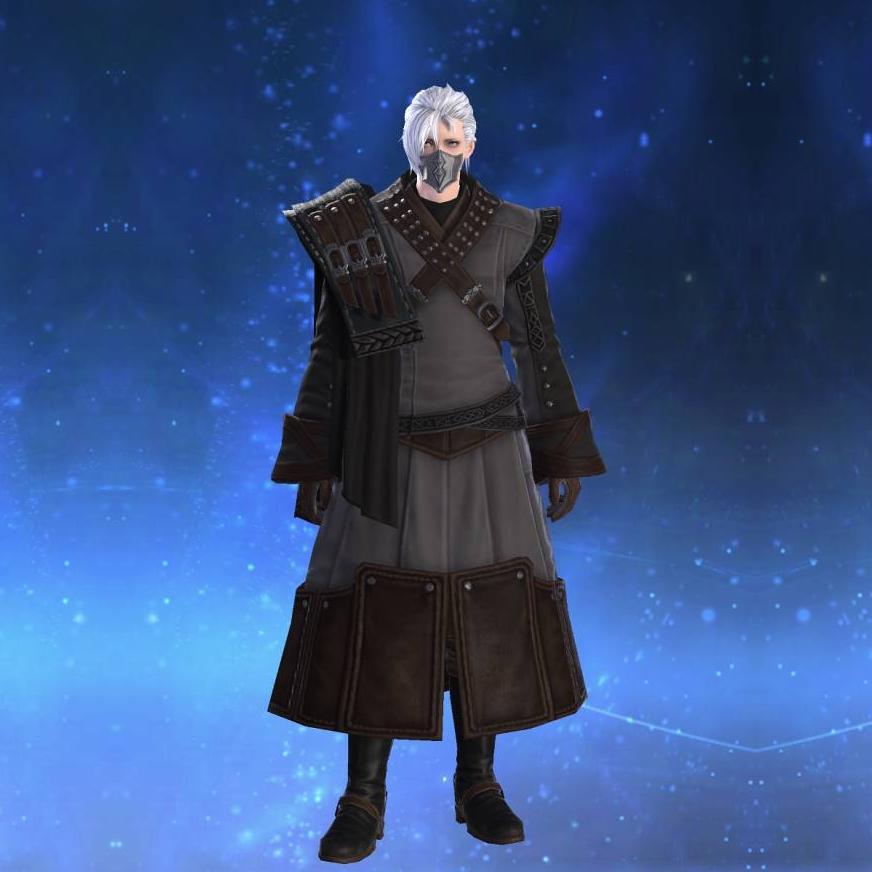 クリスタリウム・キャスターアタイアRE's gearset image male model.