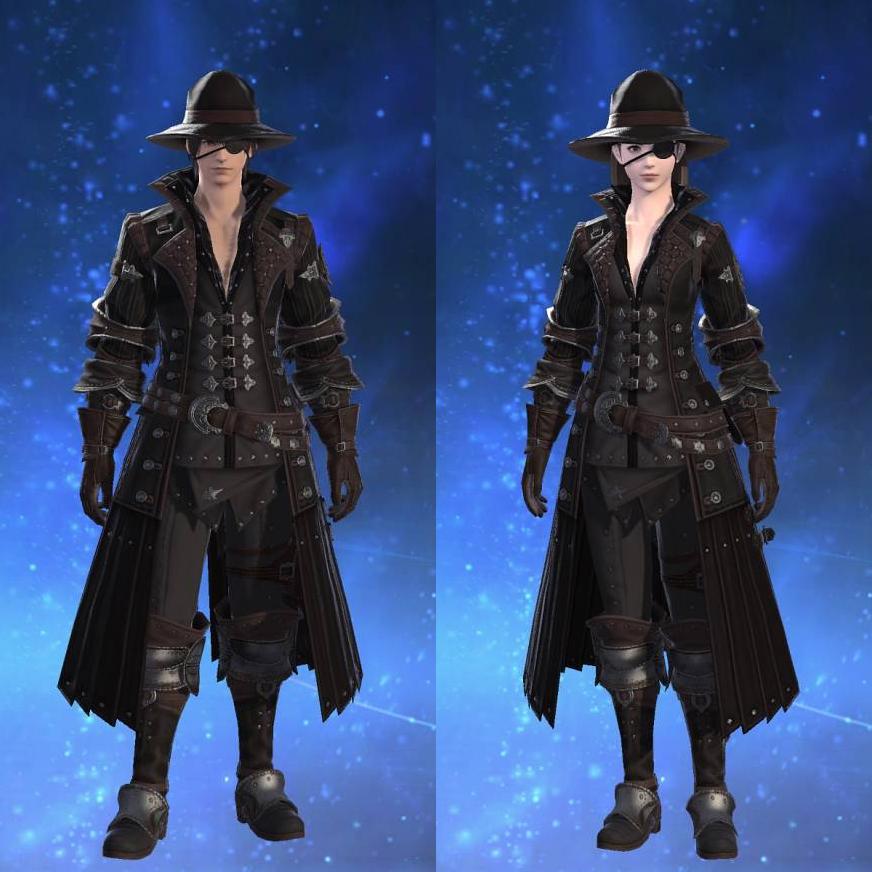 Augmented Crystarium Coat of Scouting's gearset image.