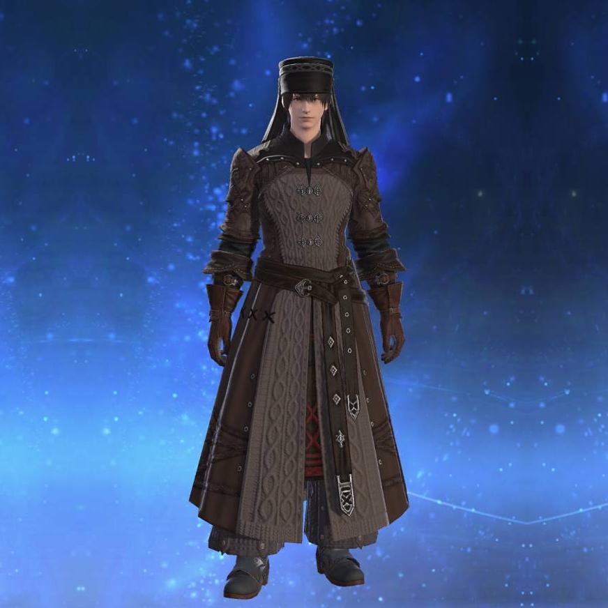 Augmented Crystarium Coat of Striking's gearset image male.