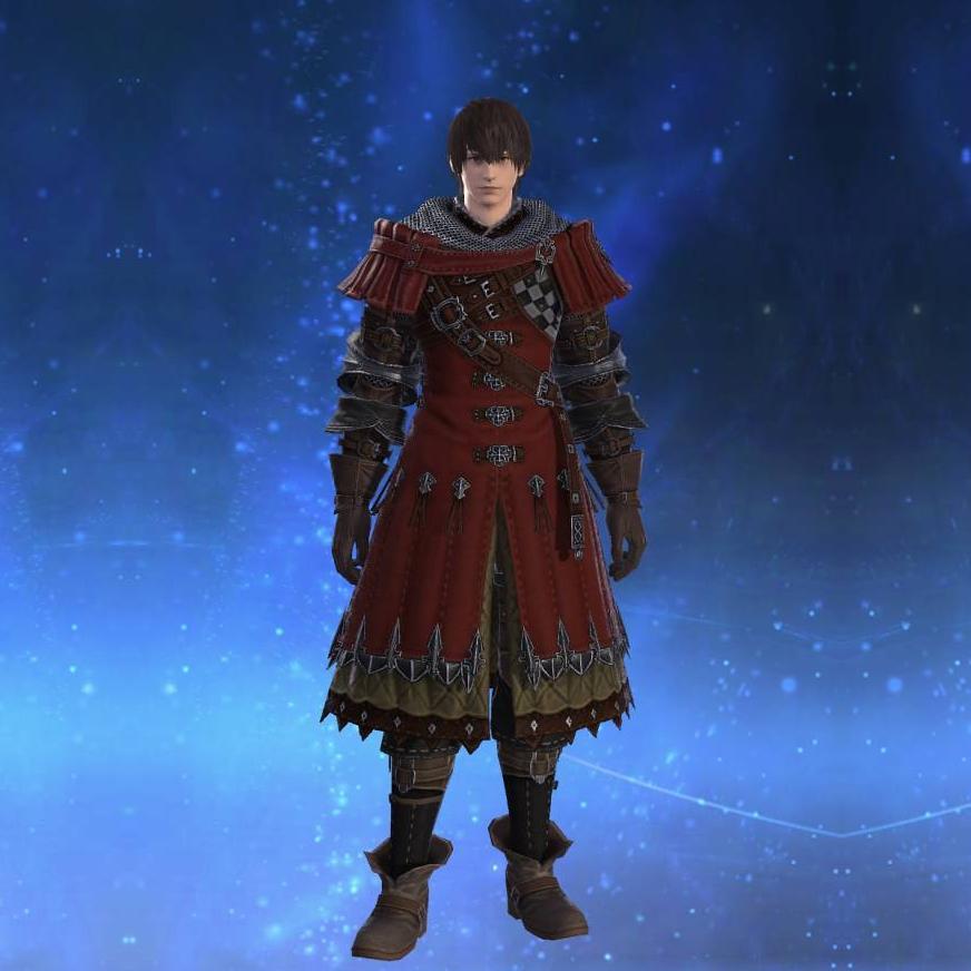 Augmented Crystarium Tabard of Maiming's gearset image male.