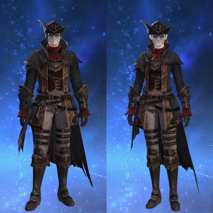 Augmented Cryptlurker's Corselet of Striking's gearset image.
