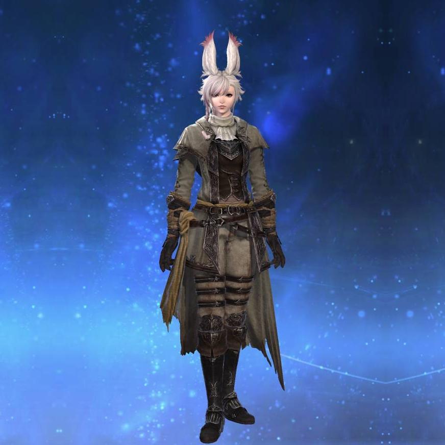 クリプトラーカー・レンジャーアタイアRE's gearset image female model.