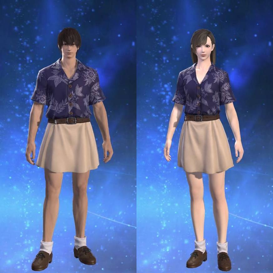 Southern Seas Shirt's gearset image.