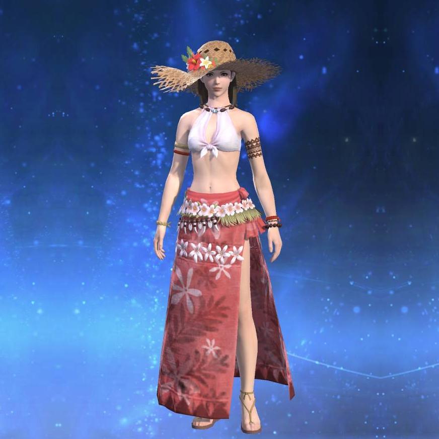 Summer's Flame Top's gearset image female.